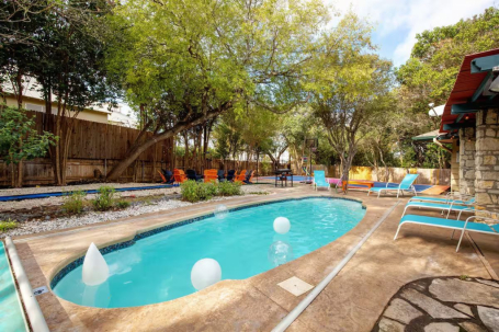Floating under the Texas sky, splashing with loved ones, or simply enjoying the fun poolside vibes—you’ll feel like a kid again, living in the moment!
